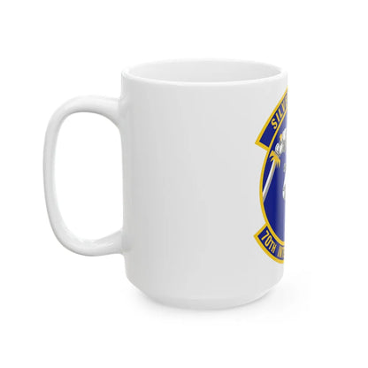 70th Intelligence Support Squadron (U.S. Air Force) White Coffee Mug-Go Mug Yourself