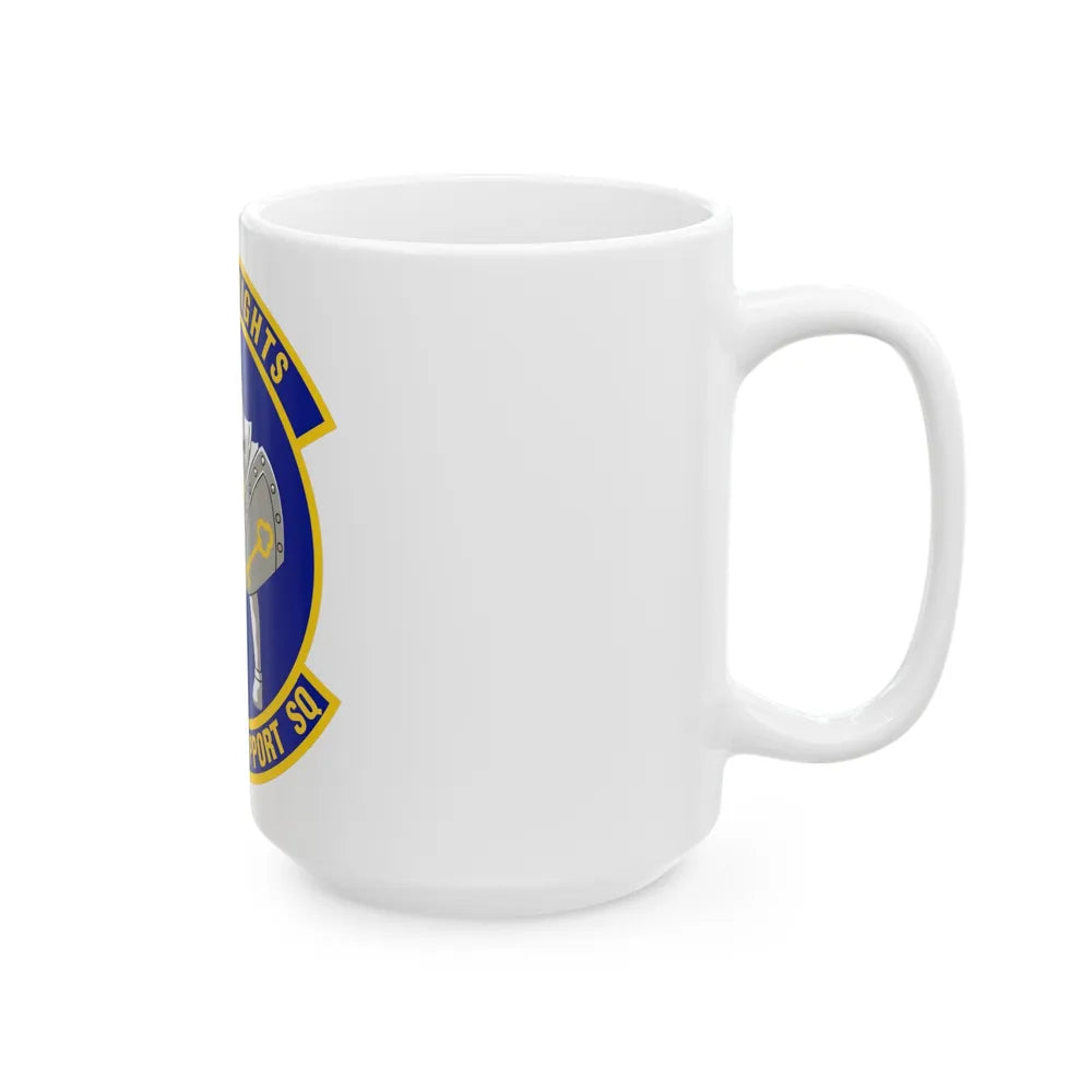 70th Intelligence Support Squadron (U.S. Air Force) White Coffee Mug-Go Mug Yourself