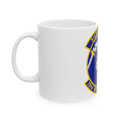 70th Intelligence Support Squadron (U.S. Air Force) White Coffee Mug-Go Mug Yourself