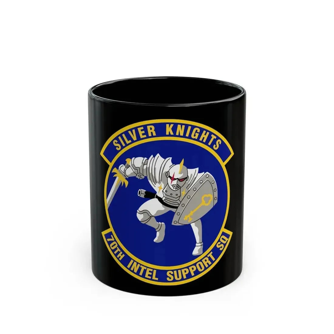 70th Intelligence Support Squadron (U.S. Air Force) Black Coffee Mug - Go Mug Yourself
