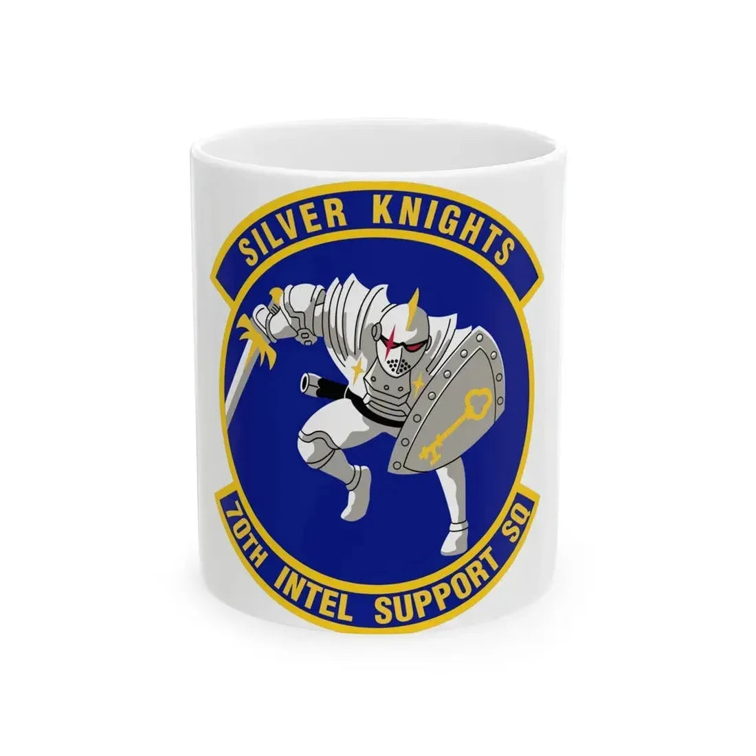 70th Intelligence Support Squadron (U.S. Air Force) White Coffee Mug 11oz - Go Mug Yourself