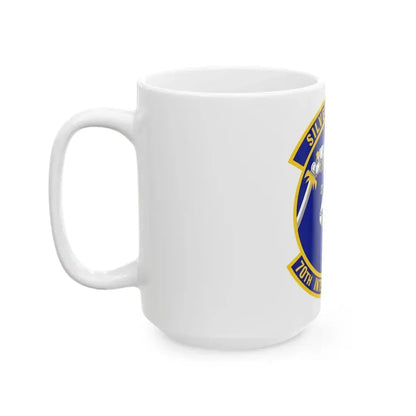 70th Intelligence Support Squadron (U.S. Air Force) White Coffee Mug - Go Mug Yourself