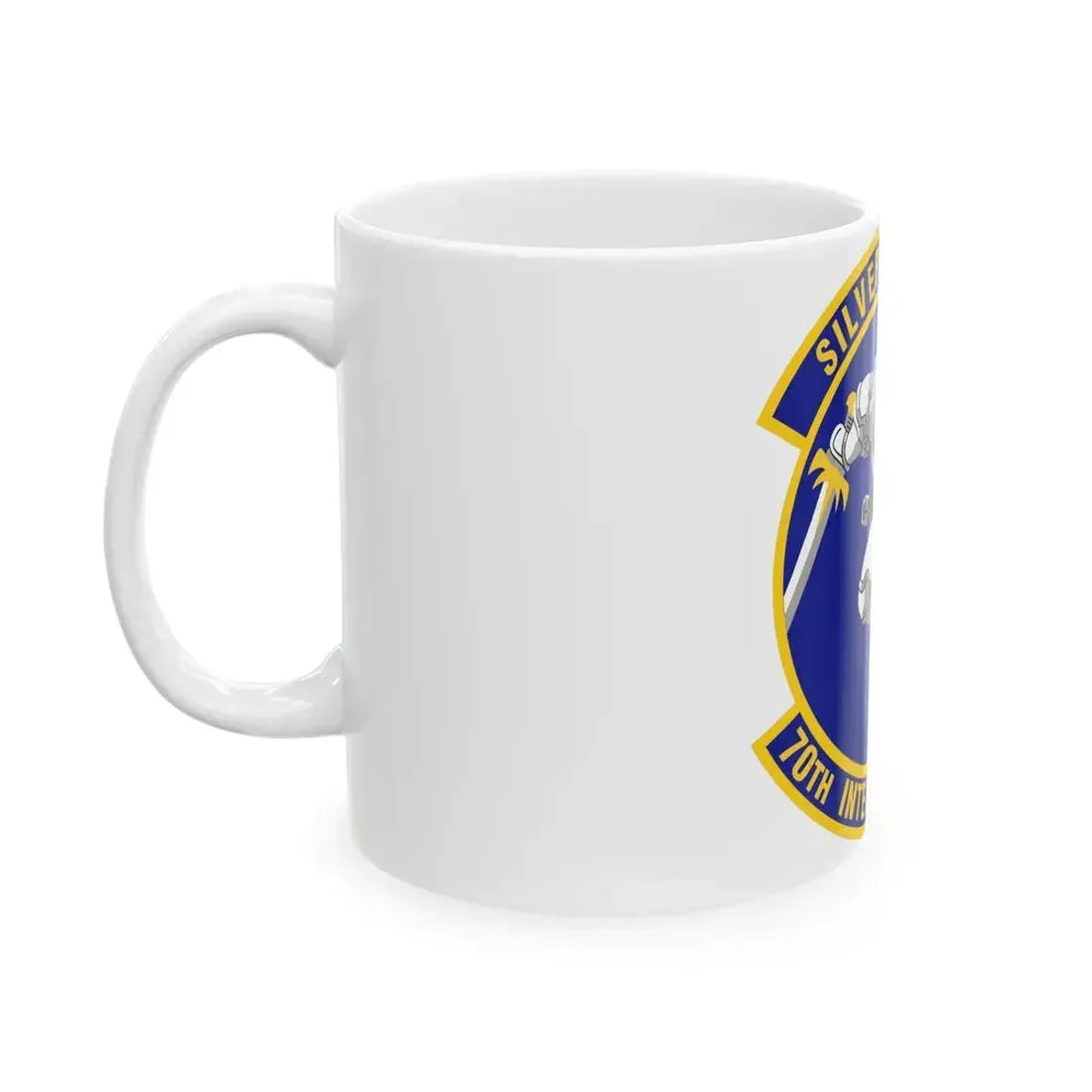 70th Intelligence Support Squadron (U.S. Air Force) White Coffee Mug - Go Mug Yourself