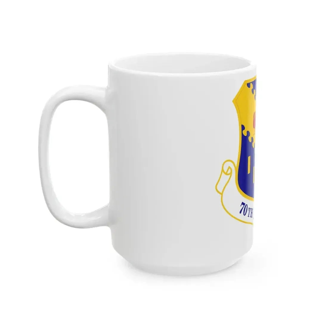 70th Intelligence Surveillance and Reconnaissance Wing (U.S. Air Force) White Coffee Mug - Go Mug Yourself