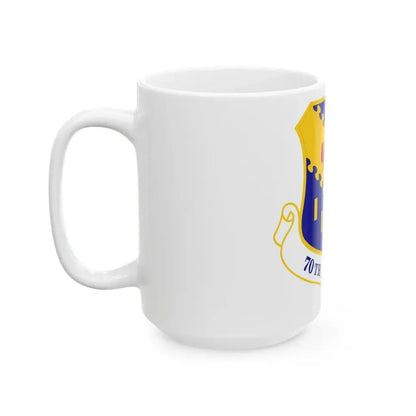 70th Intelligence Surveillance and Reconnaissance Wing (U.S. Air Force) White Coffee Mug - Go Mug Yourself