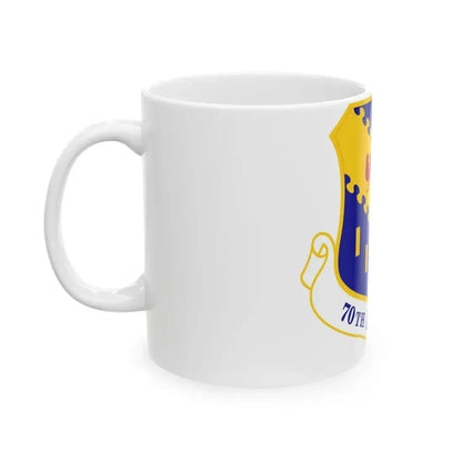 70th Intelligence Surveillance and Reconnaissance Wing (U.S. Air Force) White Coffee Mug - Go Mug Yourself