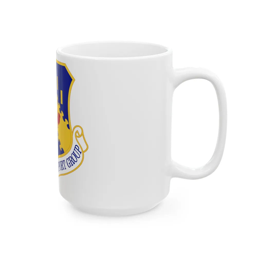 70th Mission Support Group (U.S. Air Force) White Coffee Mug-Go Mug Yourself