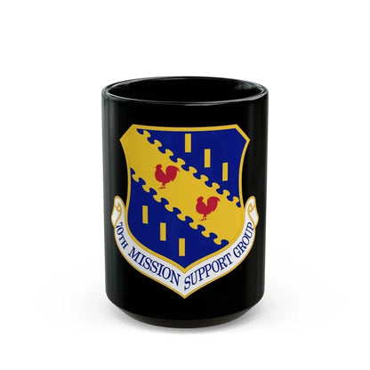 70th Mission Support Group (U.S. Air Force) Black Coffee Mug 15oz - Go Mug Yourself