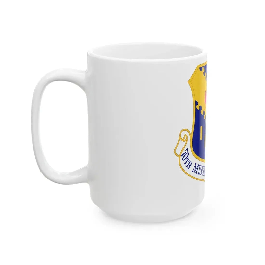 70th Mission Support Group (U.S. Air Force) White Coffee Mug - Go Mug Yourself