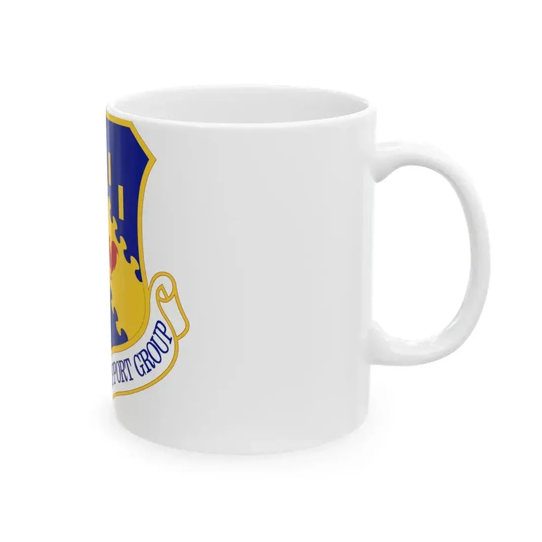 70th Mission Support Group (U.S. Air Force) White Coffee Mug - Go Mug Yourself