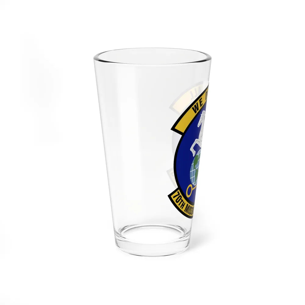 70th Mission Support Squadron (U.S. Air Force) Pint Glass 16oz-Go Mug Yourself