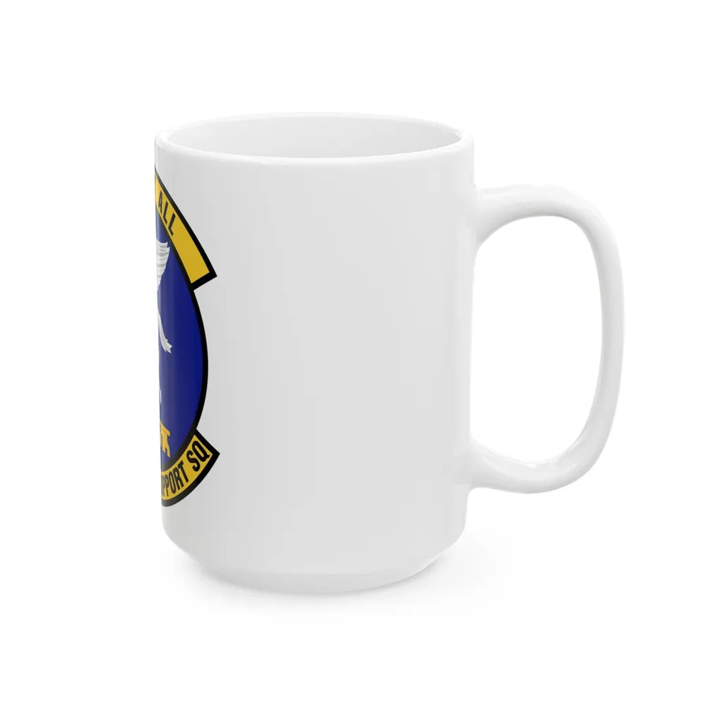 70th Mission Support Squadron (U.S. Air Force) White Coffee Mug-Go Mug Yourself