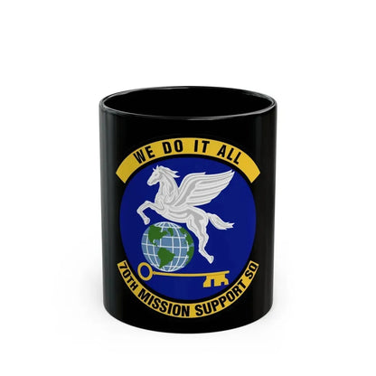70th Mission Support Squadron (U.S. Air Force) Black Coffee Mug 11oz - Go Mug Yourself
