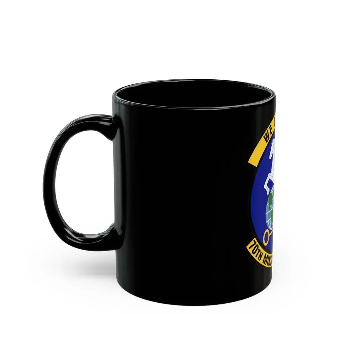 70th Mission Support Squadron (U.S. Air Force) Black Coffee Mug - Go Mug Yourself