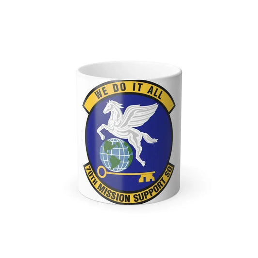 70th Mission Support Squadron (U.S. Air Force) Color Changing Coffee Mug 11oz - Go Mug Yourself