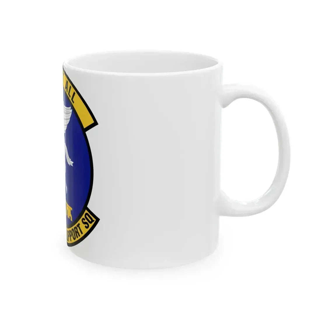 70th Mission Support Squadron (U.S. Air Force) White Coffee Mug - Go Mug Yourself