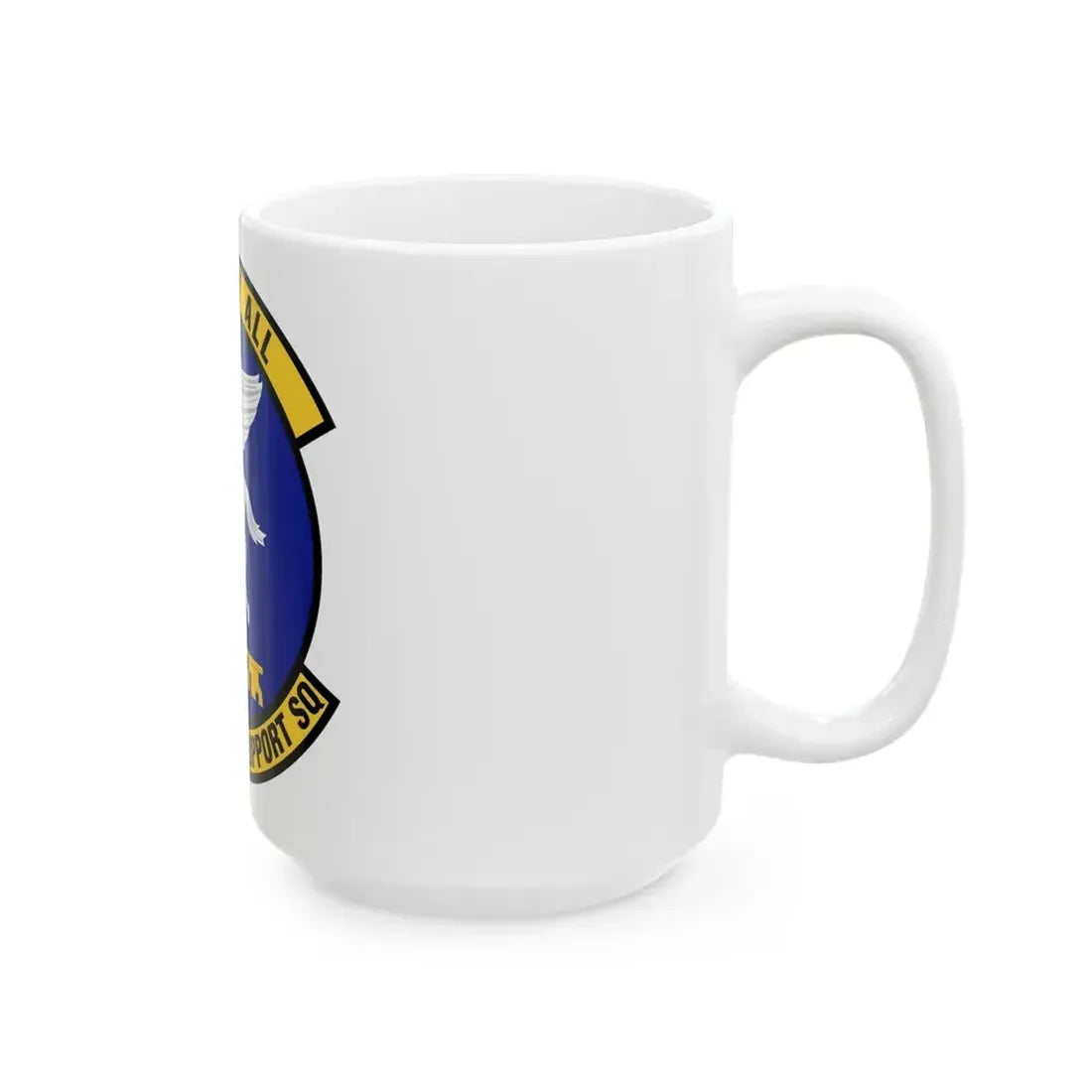 70th Mission Support Squadron (U.S. Air Force) White Coffee Mug - Go Mug Yourself