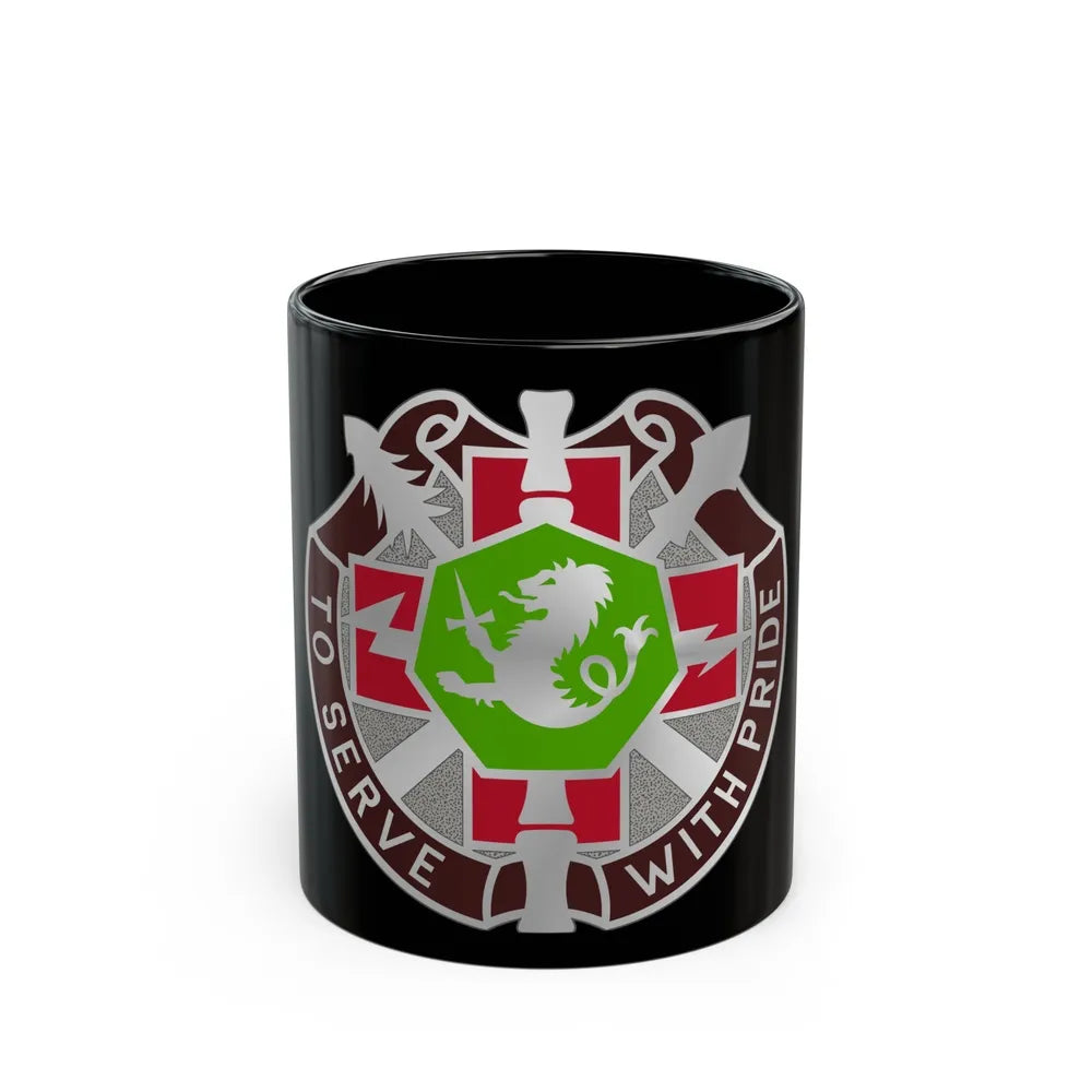 71 Evacuation Hospital (U.S. Army) Black Coffee Mug-11oz-Go Mug Yourself