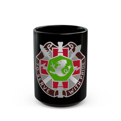 71 Evacuation Hospital (U.S. Army) Black Coffee Mug-15oz-Go Mug Yourself