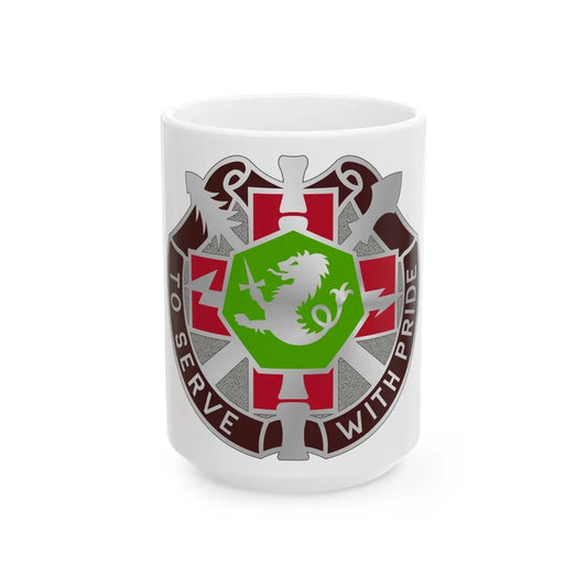 71 Evacuation Hospital (U.S. Army) White Coffee Mug-15oz-Go Mug Yourself