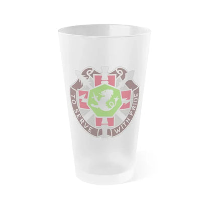 71 Evacuation Hospital (U.S. Army) Frosted Pint Glass 16oz Default Title - Go Mug Yourself
