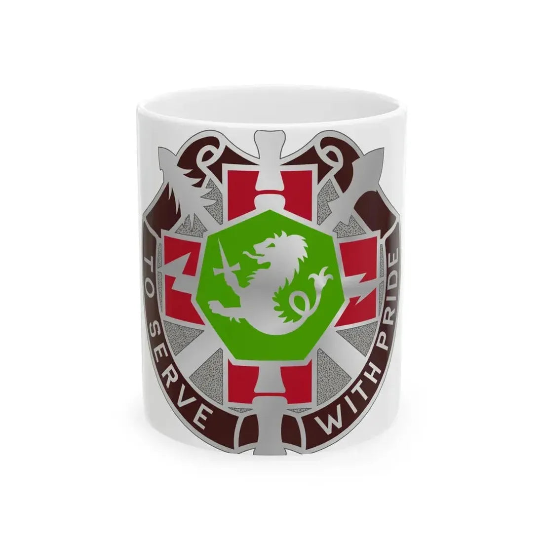 71 Evacuation Hospital (U.S. Army) White Coffee Mug 11oz - Go Mug Yourself