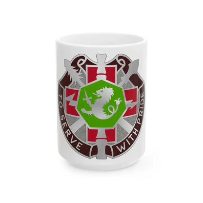 71 Evacuation Hospital (U.S. Army) White Coffee Mug 15oz - Go Mug Yourself