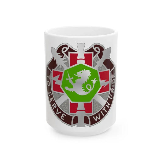 71 Evacuation Hospital (U.S. Army) White Coffee Mug 15oz - Go Mug Yourself