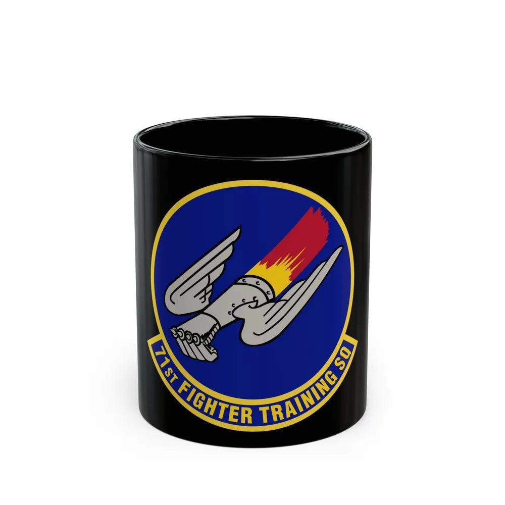 71 Fighter Training Squadron ACC (U.S. Air Force) Black Coffee Mug-11oz-Go Mug Yourself