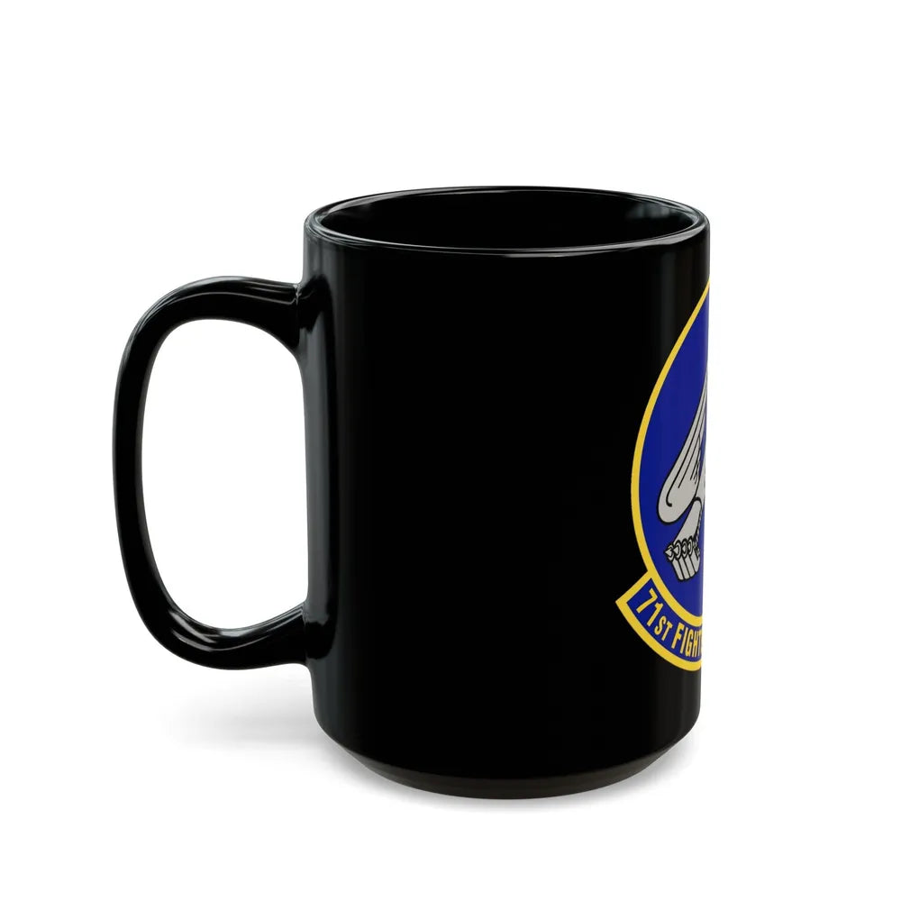 71 Fighter Training Squadron ACC (U.S. Air Force) Black Coffee Mug-Go Mug Yourself