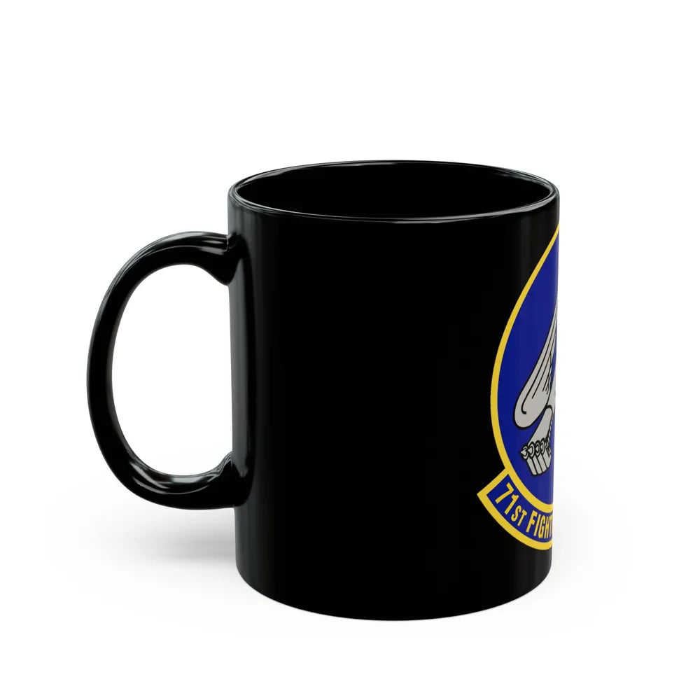 71 Fighter Training Squadron ACC (U.S. Air Force) Black Coffee Mug-Go Mug Yourself