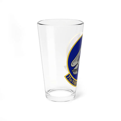 71 Fighter Training Squadron ACC (U.S. Air Force) Pint Glass 16oz-Go Mug Yourself