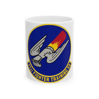 71 Fighter Training Squadron ACC (U.S. Air Force) White Coffee Mug-11oz-Go Mug Yourself