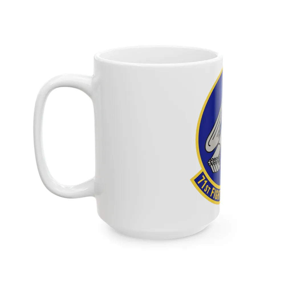 71 Fighter Training Squadron ACC (U.S. Air Force) White Coffee Mug-Go Mug Yourself