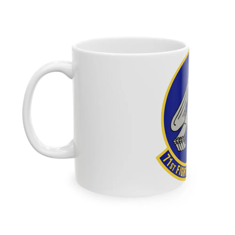 71 Fighter Training Squadron ACC (U.S. Air Force) White Coffee Mug-Go Mug Yourself