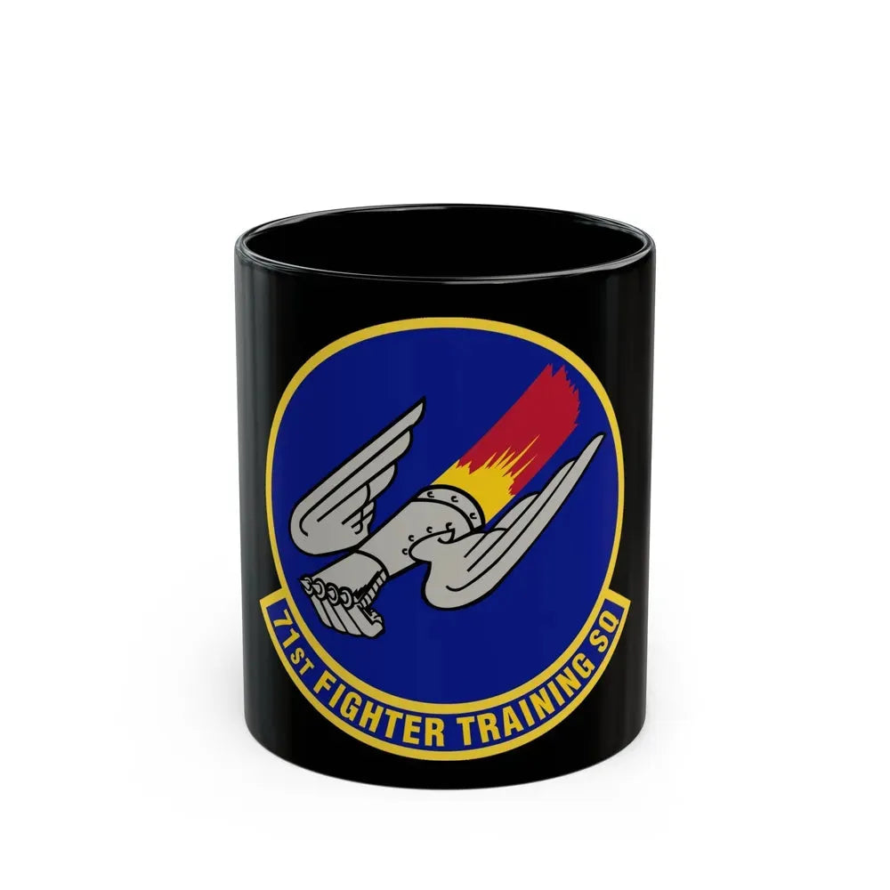71 Fighter Training Squadron ACC (U.S. Air Force) Black Coffee Mug 11oz - Go Mug Yourself