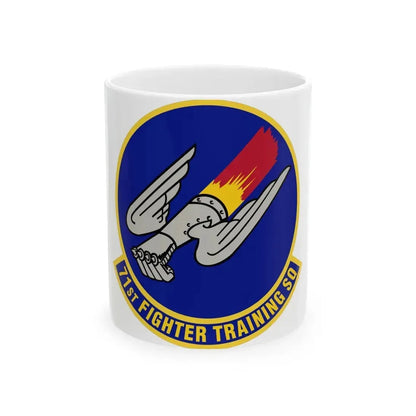 71 Fighter Training Squadron ACC (U.S. Air Force) White Coffee Mug 11oz - Go Mug Yourself