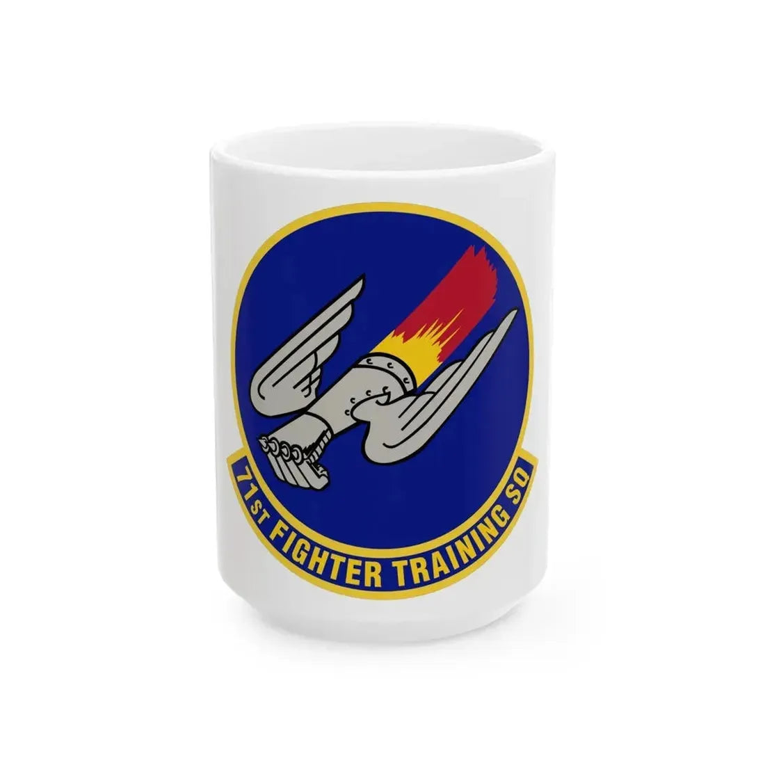 71 Fighter Training Squadron ACC (U.S. Air Force) White Coffee Mug 15oz - Go Mug Yourself