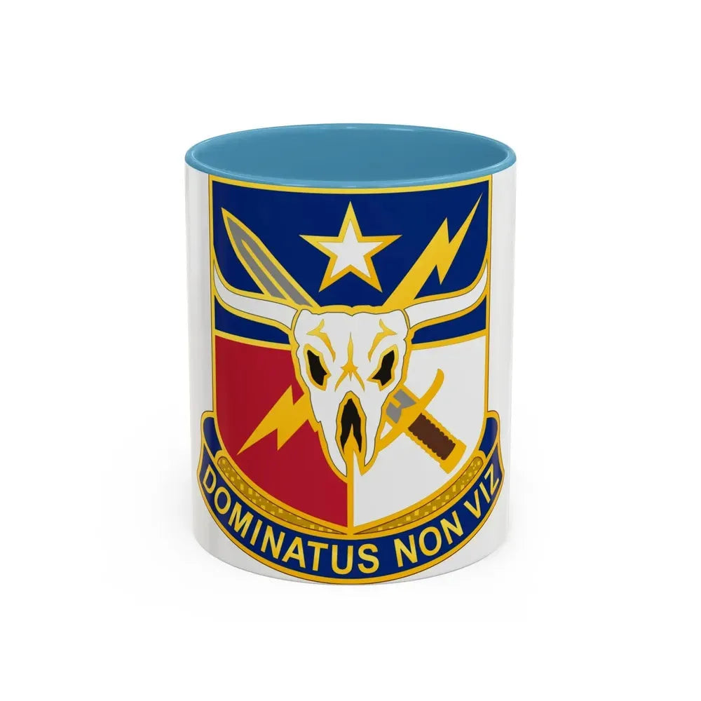 71 Information Operations Group (U.S. Army) Accent Coffee Mug 11oz Light Blue - Go Mug Yourself
