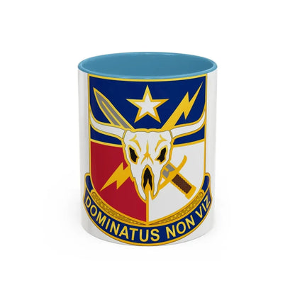 71 Information Operations Group (U.S. Army) Accent Coffee Mug 11oz Light Blue - Go Mug Yourself