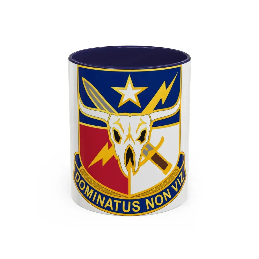 71 Information Operations Group (U.S. Army) Accent Coffee Mug 11oz Navy - Go Mug Yourself