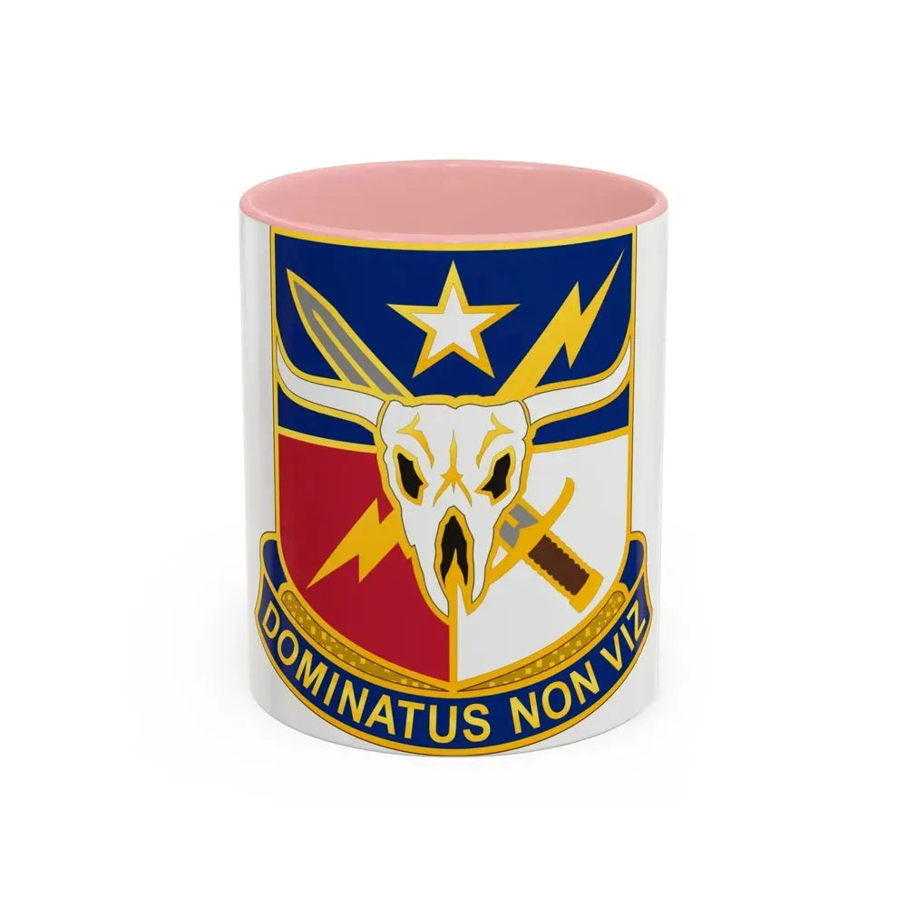 71 Information Operations Group (U.S. Army) Accent Coffee Mug 11oz Pink - Go Mug Yourself