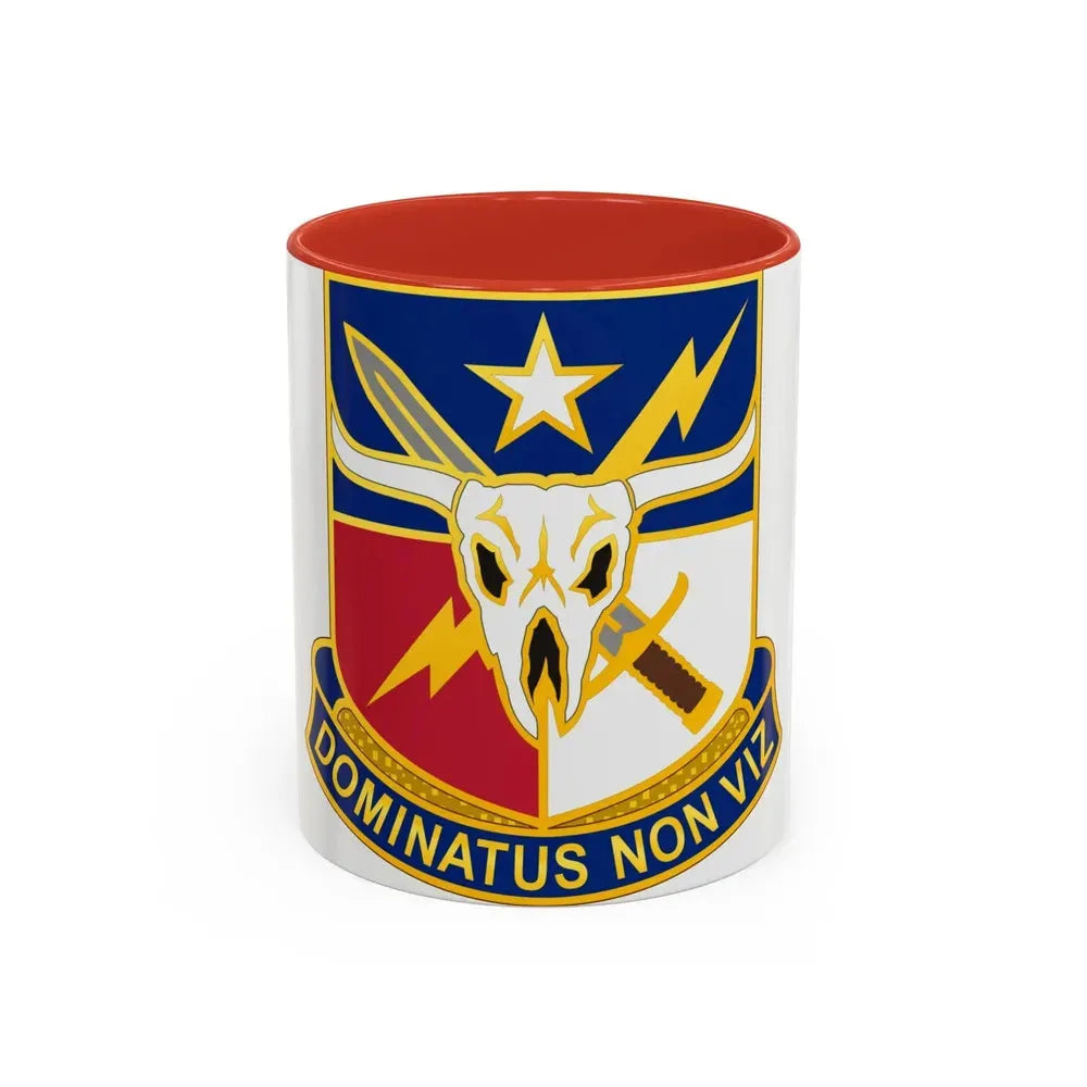 71 Information Operations Group (U.S. Army) Accent Coffee Mug 11oz Red - Go Mug Yourself