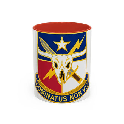 71 Information Operations Group (U.S. Army) Accent Coffee Mug 11oz Red - Go Mug Yourself