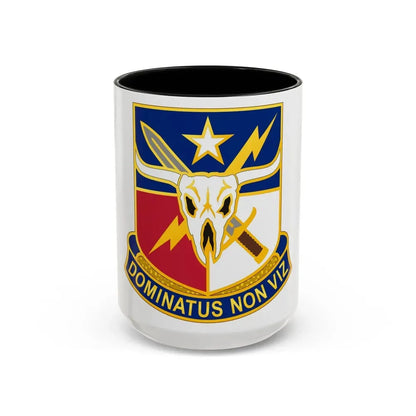 71 Information Operations Group (U.S. Army) Accent Coffee Mug 15oz Black - Go Mug Yourself