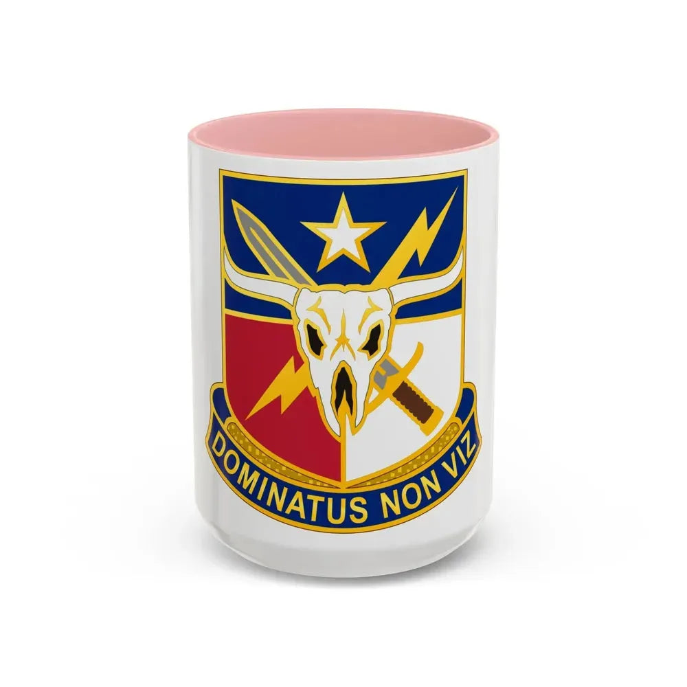 71 Information Operations Group (U.S. Army) Accent Coffee Mug 15oz Pink - Go Mug Yourself