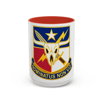 71 Information Operations Group (U.S. Army) Accent Coffee Mug 15oz Red - Go Mug Yourself