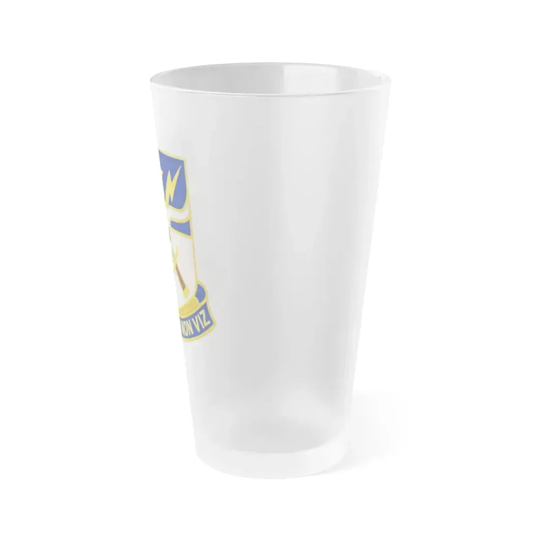 71 Information Operations Group (U.S. Army) Frosted Pint Glass 16oz - Go Mug Yourself