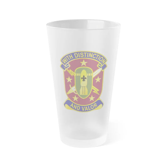 71 Ordnance Group 2 (U.S. Army) Frosted Pint Glass 16oz-Go Mug Yourself