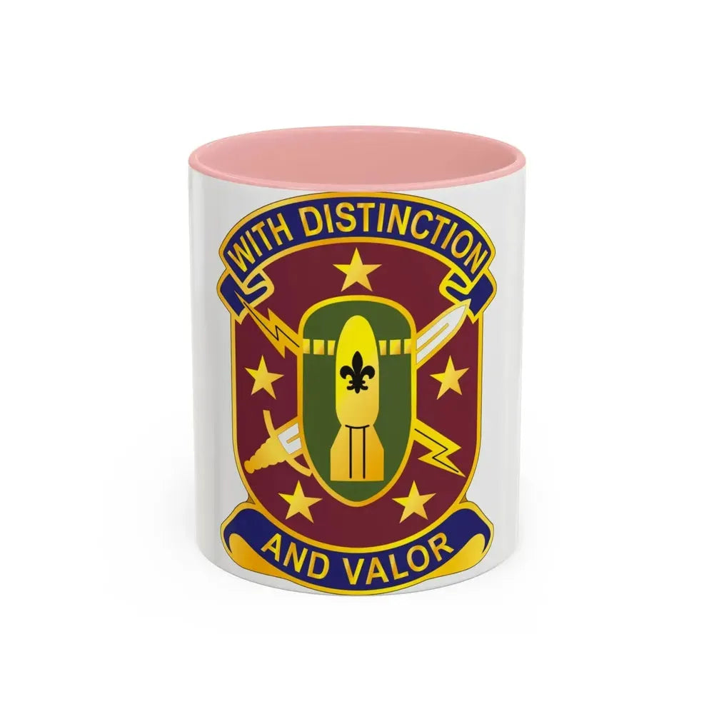 71 Ordnance Group 2 (U.S. Army) Accent Coffee Mug 11oz Pink - Go Mug Yourself